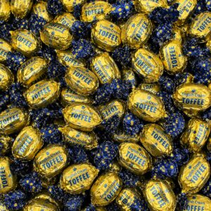 Walkers English Creamy Toffee 500g – British Traditional Toffees Sweets, Creamy Butter Toffee, Individually Wrapped, Retro Candy